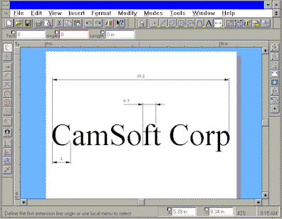 Engraving & Dimensioning